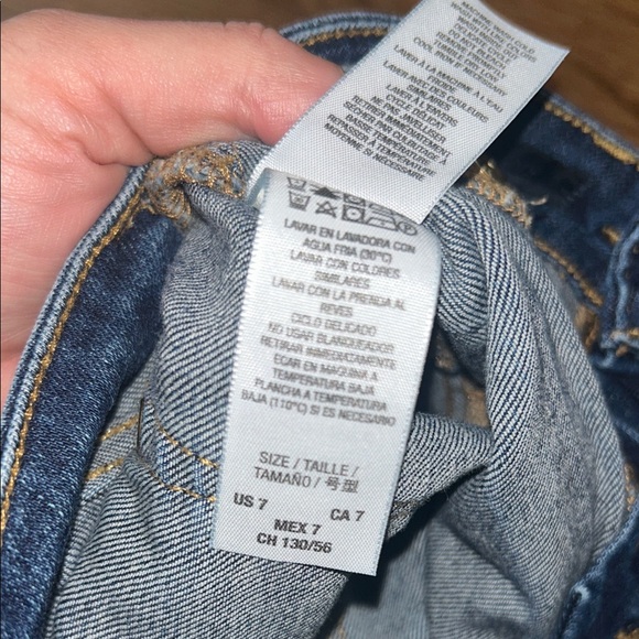 Juicy Couture Kids Denim Spikey Skinny Jeans size 7 - NEW - Picture 5 of 5